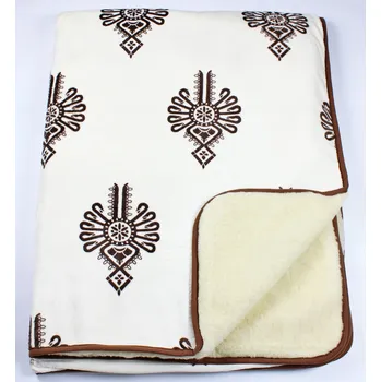 Obraz Dvojitá deka VLNA-MINKY POLAR vzor parzenica