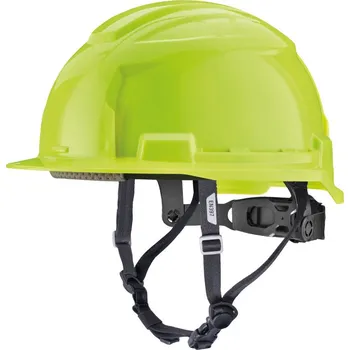 Pracovní přilba Přilba Milwaukee BOLT™100 – neodvětrávaná, s podbradním páskem, žlutá s vysokou viditelností