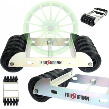 Přepravník VOZÍK POD UTRŽENÉ / POŠKOZENÉ KOLO PRO ODTAHOVOU SLUŽBU A PŘEPRAVU VOZIDEL