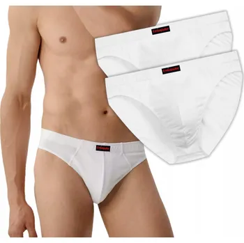 Slipy Pánské slipy ATLANTIC 2-BALENÍ pohodlné kalhotky sportovní střih ECP-004 XXL bílé