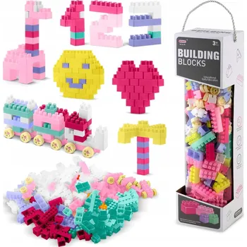 ostatní stavebnice VELKÉ PLASTOVÉ STAVEBNICE PRO DĚTI, STAVEBNICE V KONTEJNERU