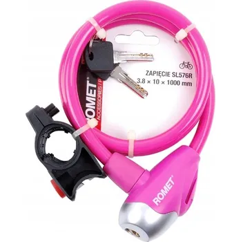 Zámek na kolo Zámek na kolo lankový Romet SL576 PK