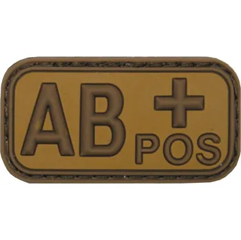 Nášivka Nášivka 3D PVC AB+ POS pouštní