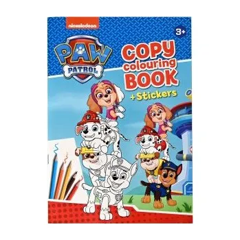 omalovánky Omalovánky+samolepky Tlapková Patrola