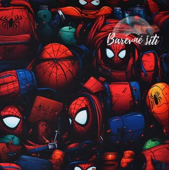 Zimní softshell Spiderschool (E) (Zimní softshell potištěný)