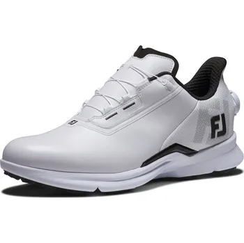 Golfová obuv Footjoy Fuel BOA White/White/Grey 45 Pánské golfové boty