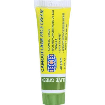 Vybavení pro přežití Maskovací krém v tubě 30g BCB olivový