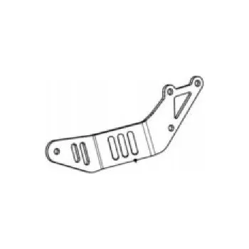 Výfuk pro motocykl Držák/Uchycení tlumiče výfuku Akrapovic nerezová ocel P-X279