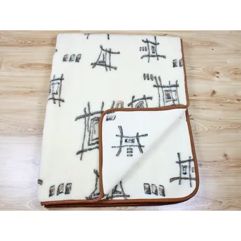 Prostěradlo Deka Limar Tannery Leather vlna 220 cm x 200 cm vícebarevná