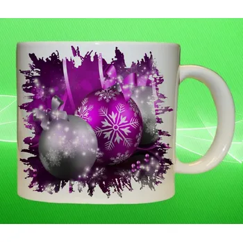 Vánoční hrnek vzor 13 objem 450 ml (Hrneček s vánočním motivem Veselé vánoce)