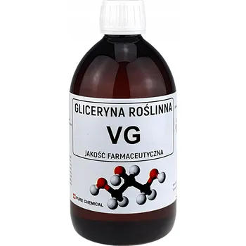 Farmaceutická surovina Glycerin VG Pure Chemical 630 g 500 ml čistota 99,5 %