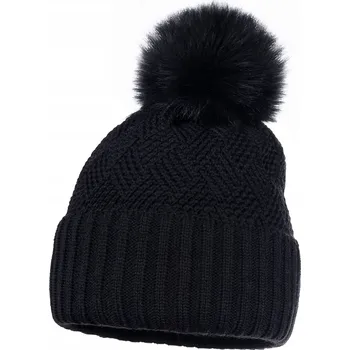 Čepice Majka Zimní čepice beanie černá, univerzální velikost