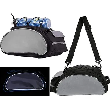 brašna na kolo Brašna na kolo brašna na nosič, velký kufr, ramenní popruh, přihrádky, voděodolná