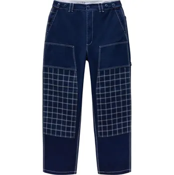 Pánské kalhoty kalhoty pánské VANS QUILTED CARPENTER PANT dress blues - 33