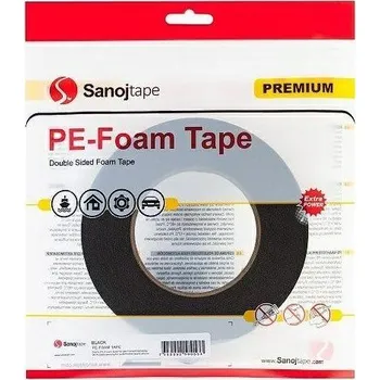 Lepicí páska DRIVE SanojTape_Oboustranná pěnová lepící páska 09 mm x 1 mm x 10 m
