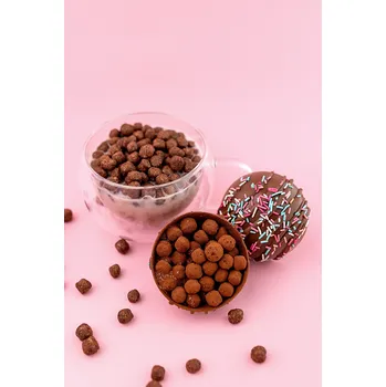 Čokoláda Čoko bomba s kakaovými kuličkami - mléčná čokoláda Poček kusů v jedné krabičce: 1 ks - 198 Kč