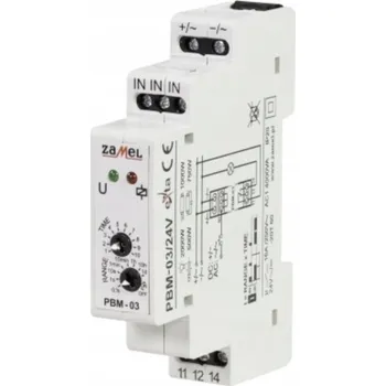 Relé Bistabilní relé s časovým spínačem PBM-03/24V Zamel