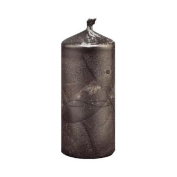 Svíčka Válcová svíčka malá Černá lilie – Svitsol | Ruční výroba, ele...