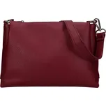 Dámská kožená crossbody kabelka Italia Tamara - vínová