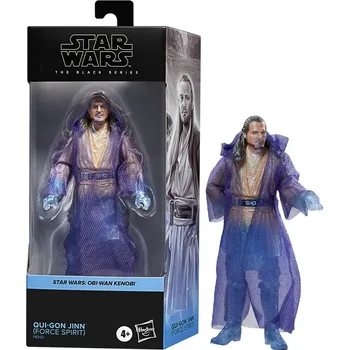 Figurka Akční figurka Star Wars The Black Series: Obi-Wan Kenobi - Qui-Gon Jinn (Force Spirit) 15 cm