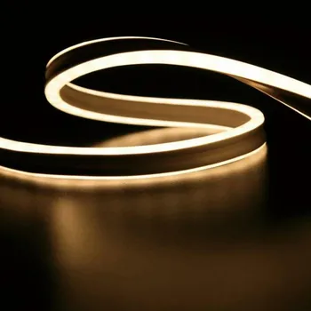 LED páska ACA Lighting 100LED/m LED NEON hadice teplá bílá oboustranná 50m IP44 1,5m napájecí kabel krátitelné po 1m s 3x sada příslušenství X08541412