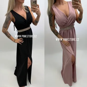 Dámské šaty Šaty CRYSTALIS Barva: Pudr