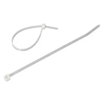 Stahovací páska Páska vázací 12cm x 2.5mm 50ks, bílá