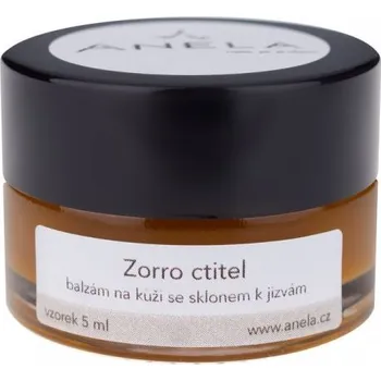Tělový balzám ANELA Zorro ctitel - balzám na ošetření pokožky se sklonem k jizvám 5 ml VZOREK
