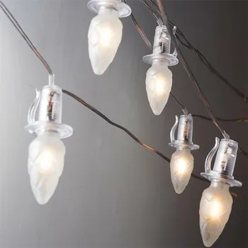 Žárovka Prodloužení pro venkovní soupravu LED Filament Šiška bílá, čirá kabeláž bez napájení