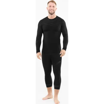 Set pánského termoprádla Pánský 3/4 termoset Viking Gary černá M