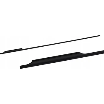 Nábytková Úchytka TUFT 1200mm 120cm 1,2m Černá MATNÁ AKS na moderní nábytek a skříně