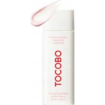 Přípravek na opalování Pleťový krém s UV ochranou Tocobo Vita Tone Up Sun Cream SPF50+ PA++++ 50 SPF pro denní použití 50 ml
