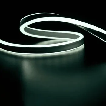 LED páska ACA Lighting 100LED/m LED NEON hadice bílá oboustranná 50m IP44 1,5m napájecí kabel krátitelné po 1m s 3x sada příslušenství X08542412