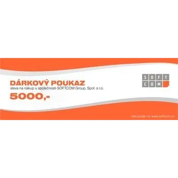 Dárkový potravinový koš Dárkový poukaz v hodnotě 5000,-