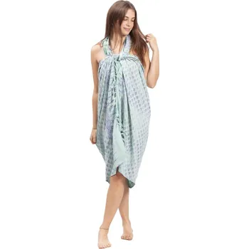 Šátek Sarong BALI BATIK zelený XX.