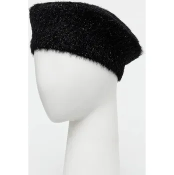 Čepice Dětský baret United Colors of Benetton černá barva, 6FYPCA02C 6FYPCA02C.G.Seasonal 99X, vel. 56