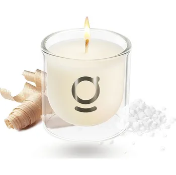 Svíčka goda Sójová svíčka Ombi mořská sůl & dřevo 200 g + 2 měsíce na vrácení zboží