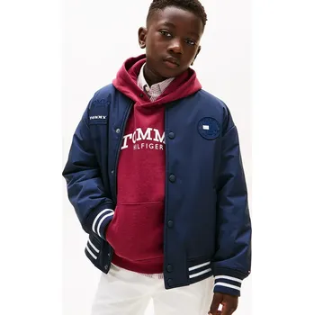 Chlapecká bunda Dětská bomber bunda Tommy Hilfiger KB0KB10079.128.176.PPY2 námořnická modř 59X, vel. 152