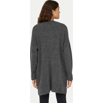 Dámský svetr ONLY Kardigan Talio 15358604 Šedá Regular Fit XL