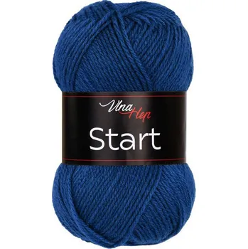 Příze Start, 41277, modrá jeansová