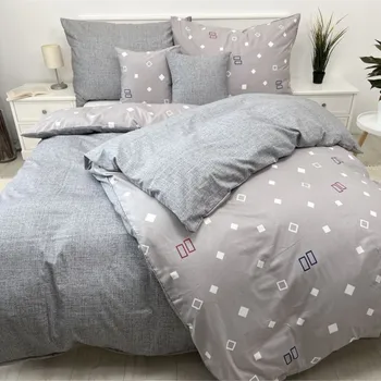 Povlečení Bavlněné Saténové povlečení Kos + Sit oboustranné Zapínání: zip, Velikost polštáře: 50x70, Velikost přikrývky: 140x200