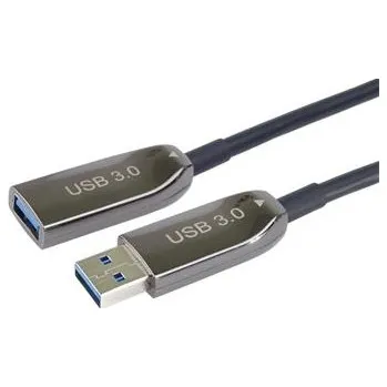 Datový kabel PremiumCord USB 3.0 prodlužovací optický AOC kabel A/Male - A/Female 10m
