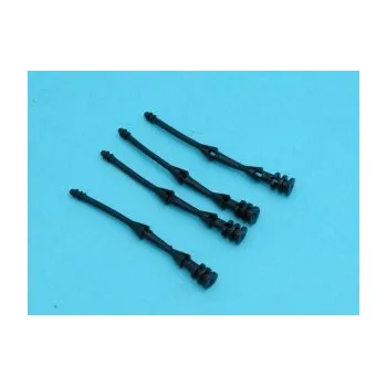 Počítačové chlazení PrimeCooler PC-RS2B Rubber Fan Screews (Set of 4pcs, Black Version for Closed Ch