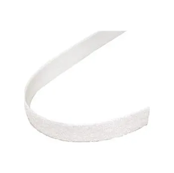 Stahovací páska VELCRO Stahovácí páska 20mm, suchý zip, 5m, bílá