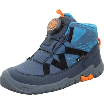 Chlapecké polobotky Chlapecká celoroční obuv Superfit barefit TRACE GTX Blue/Turquoise 1-006040-8000 - 30