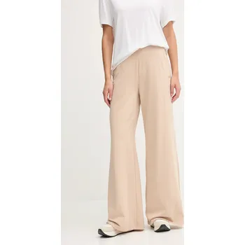 Tepláky EA7 Emporio Armani dámské, béžová barva, AF13135.7W000462 80X, vel. M