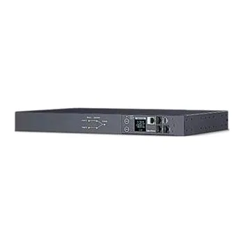 Záložní zdroj CyberPower Rack ATS PDU, Switched, 1U, vstup 2x IEC C14, výstup 12x IEC C13