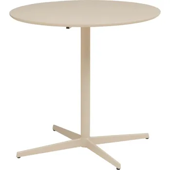 Jídelní stůl Kašmírový kulatý jídelní stůl Dunlap 80 x 80 80 x 76 x 80 MDF, kov