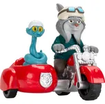Jazwares Zootropolis Postavičky s autem - rys Pawbert