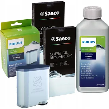 Příslušenství pro přípravu kávy SADA pro PHILIPS SAECO Odvápňovač CA6700, Tablety CA6704, Filtr AquaClean
